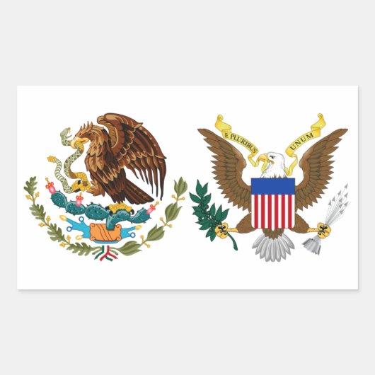 National Hispanic Heritage Month - Eagles 長方形シール (正面)