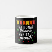 National Hispanic Heritage Month Funny Gift コーヒーマグカップ (中央)