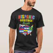National Hispanic Heritage Month Tシャツ (正面)