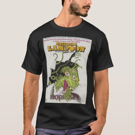 National Lampoon Horror Cover funny Tシャツ (正面)