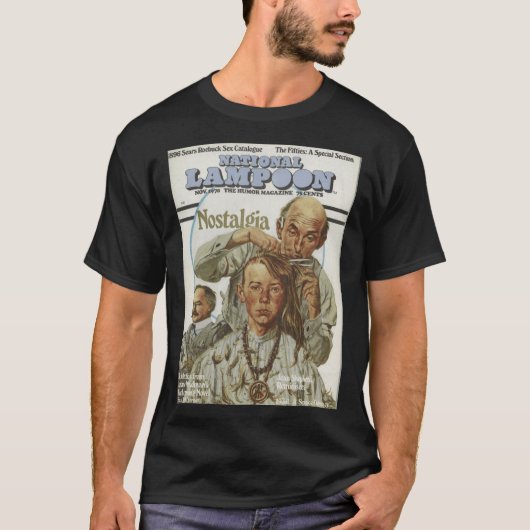 National Lampoon Nostalgia Cover vintage Tシャツ (正面)