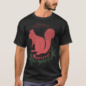 National Lampoon Squirrel funny Tシャツ (正面)