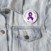National Lupus Alert Day 4月1日サポートボタン 缶バッジ (インサイチュ)