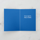 National Muffin Day Greeting Card, Muffin Fight!  カード (内部)