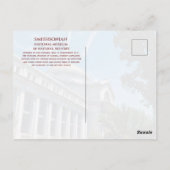 National Museum of Natural History Celebrate 250 ポストカード (裏面)