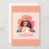 National Nurse's Day Greeting Card  シーズンカード (正面/裏面)