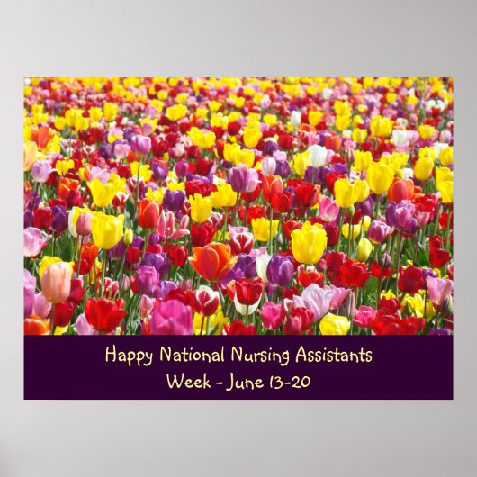 National Nursing Assistants Week posters Thank You ポスター (正面)