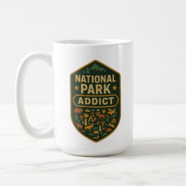 National Park Addict Premium コーヒーマグカップ