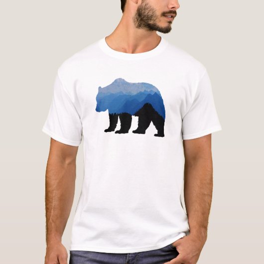 National_Park_bear Tシャツ (正面)