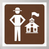 National Park Classroom Teacher-Ranger stickers ポスター (正面)