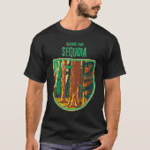 National Park Sequoia California Tシャツ (正面)