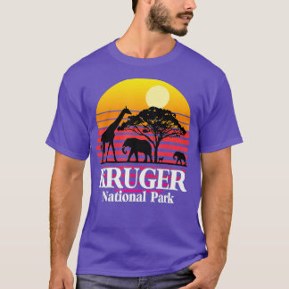 National Park South Africa Safari Kruger Elephant  Tシャツ