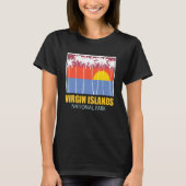 National Park Virgin Islands St John Souvenir Palm Tシャツ (正面)