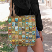 National Parks Pattern トートバッグ