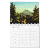 NATIONAL PARKS WATERCOLORS 2026 カレンダー (3月 2027)