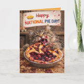 National Pie Day Card, Only Have Pies For You カード (正面)