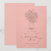 National Poetry Month Write Your Story シーズンカード (正面/裏面)