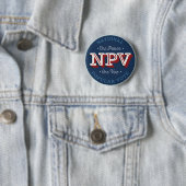 National Popular Vote Button 缶バッジ (インサイチュ)