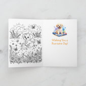 National Puppy Day - 3月23日 カード (内部)