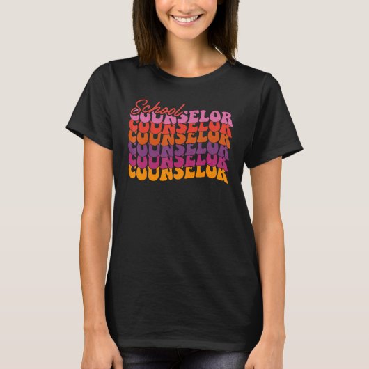 National School Counselor Week Best Counseling Cre Tシャツ (正面)