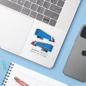 National Trucker's Day シール (ノートパソコンとiPhone)