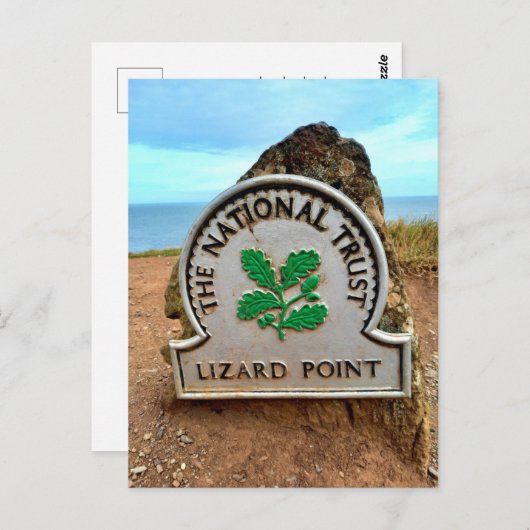 National Trust - Lizard Point (Cornwall) ポストカード (正面/裏面)