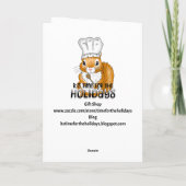 National Vanilla Cupcake Day | November 10th カード (裏面)