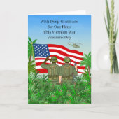 National Vietnam War Veterans Day Soldiers  カード (正面)