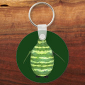 National Watermelon Day Penguin キーホルダー (正面)