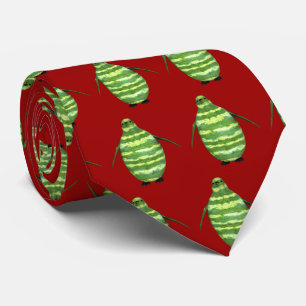 National Watermelon Day Penguin ネクタイ