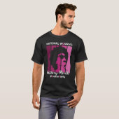 National Women's History Month 2023 Embrace Equity Tシャツ (正面フル)