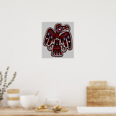 Native America Haida Thunderbird Poster ポスター (キッチン)