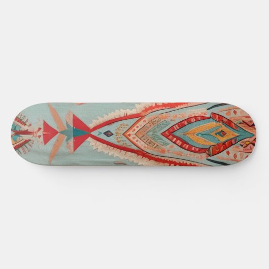 Native America Pattern スケートボード (横)