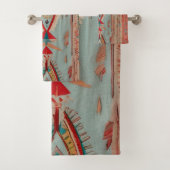 Native America Pattern バスタオルセット (インサイチュ)