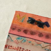 Native America Pattern ビーチタオル (インサイチュ)