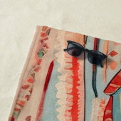 Native America Pattern ビーチタオル (インサイチュ)