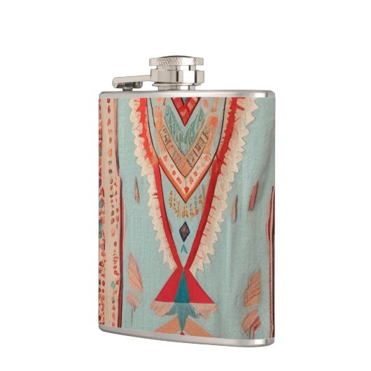 Native America Pattern フラスク (左)