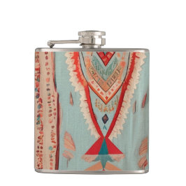 Native America Pattern フラスク