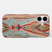 Native America Pattern Case-Mate iPhoneケース (裏面 (横))