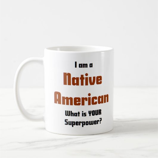 native american コーヒーマグカップ (左)
