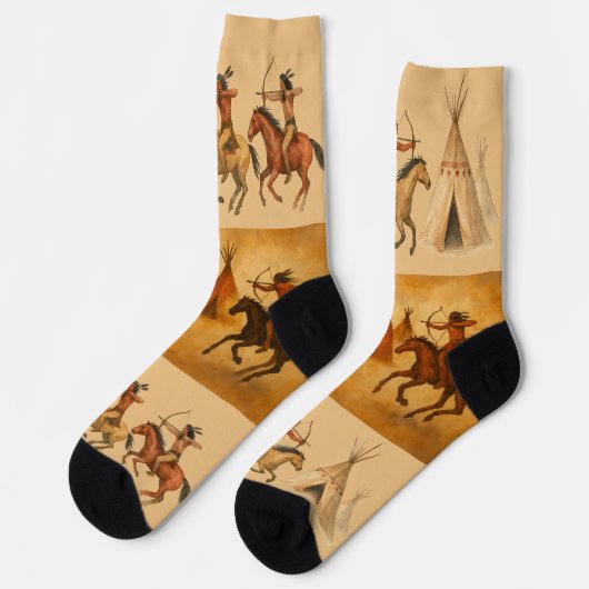 Native American ソックス (左)
