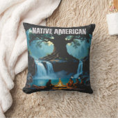 Native American Art Culture クッション (ブランケット)