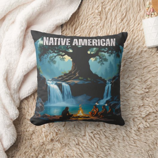 Native American Art Culture クッション (ブランケット)