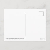 Native American Boy my 2004 drawing postcard ポストカード (裏面)