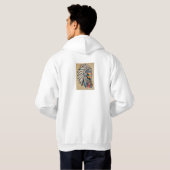 native american cheif hoodie パーカ (裏面フル)