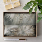 Native American Chief & Eagle Decoupage 薄葉紙 (ギフト)