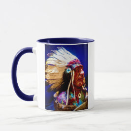 Native American Chief Mug マグカップ