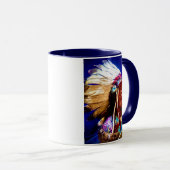 Native American Chief Mug マグカップ (正面右)