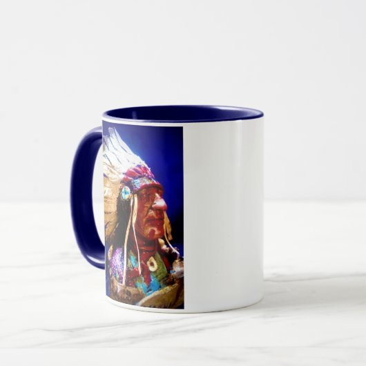 Native American Chief Mug マグカップ (正面左)