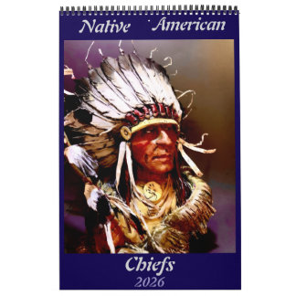 Native American Chiefs Calendar カレンダー